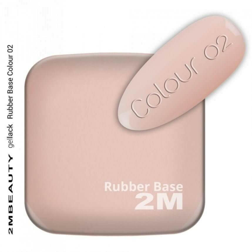 Rubber Base Colour 02 by 2MBEAUTY - thePINKchair.ca - Gel Polish - 2Mbeauty