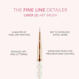 S Liner Nail Art Brush by Kiara Sky - thePINKchair.ca - Brushes - Kiara Sky