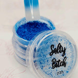 Salty Bitch, Pigment by thePINKchair - thePINKchair.ca - Nail Art - thePINKchair nail studio