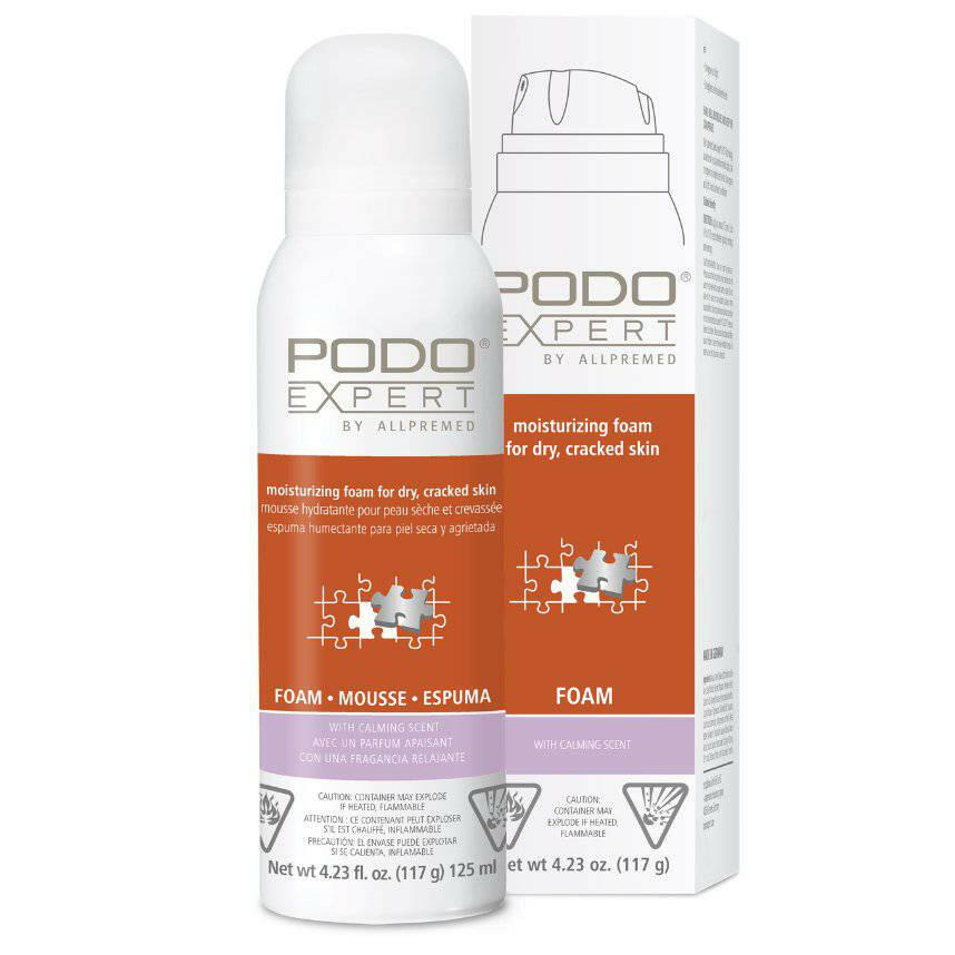 SCENTED Dry to Cracked Skin Foam (125ml), PodoExpert - thePINKchair.ca - Pedicure - Neubourg Health