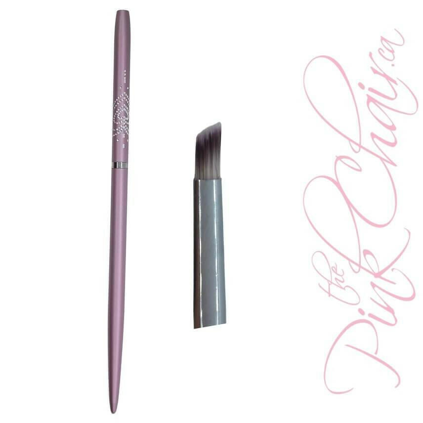 Scruffy Angle Brush - New & Improved! - thePINKchair.ca - Brushes - thePINKchair nail studio