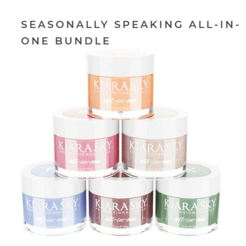 Seasonally Speaking All-in-One Powder Bundle by Kiara Sky - thePINKchair.ca - Coloured Powder - Kiara Sky