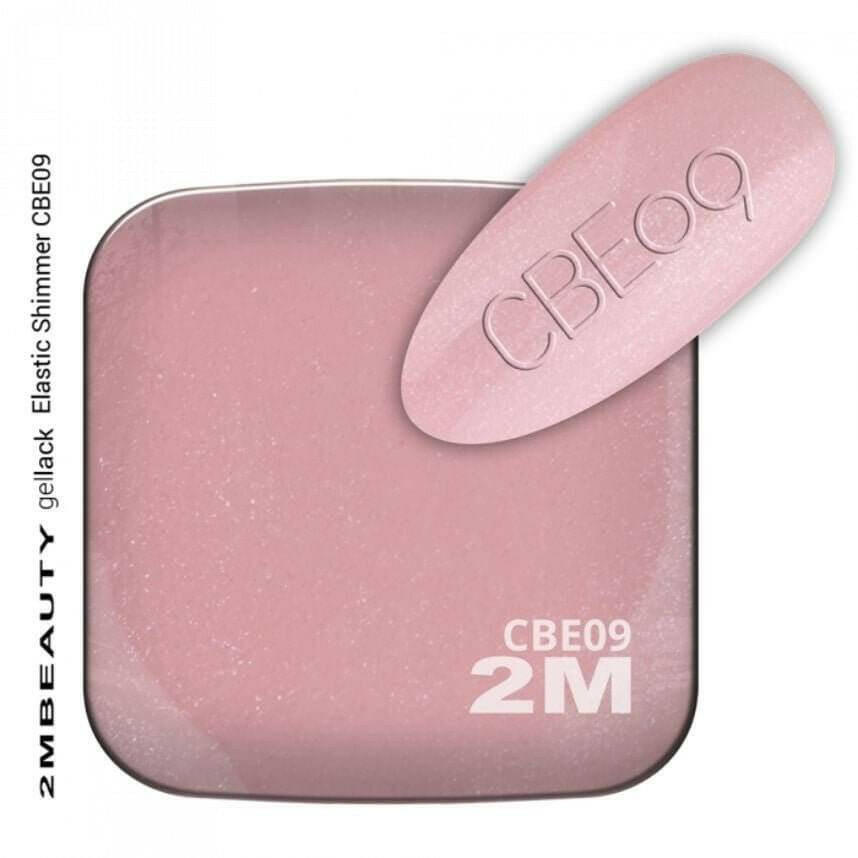 Shimmer Rubber Base 09 (CBE09) by 2MBEAUTY - thePINKchair.ca - Gel Polish - 2Mbeauty