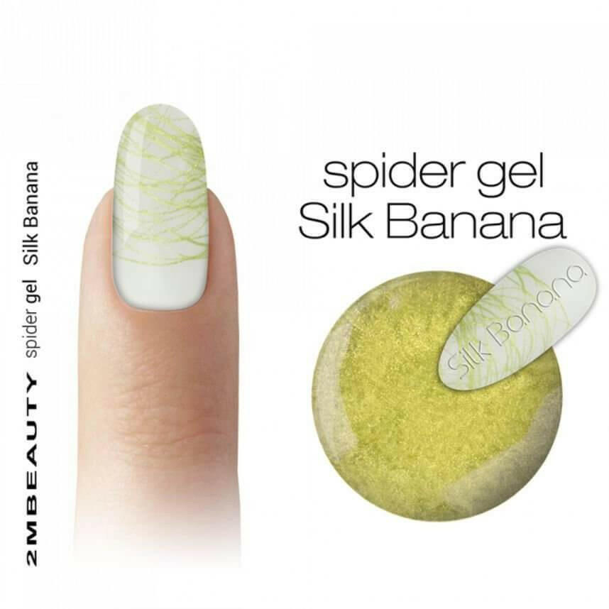 Silk Banana Spider Gel by 2MBEAUTY - thePINKchair.ca - Coloured Gel - 2Mbeauty