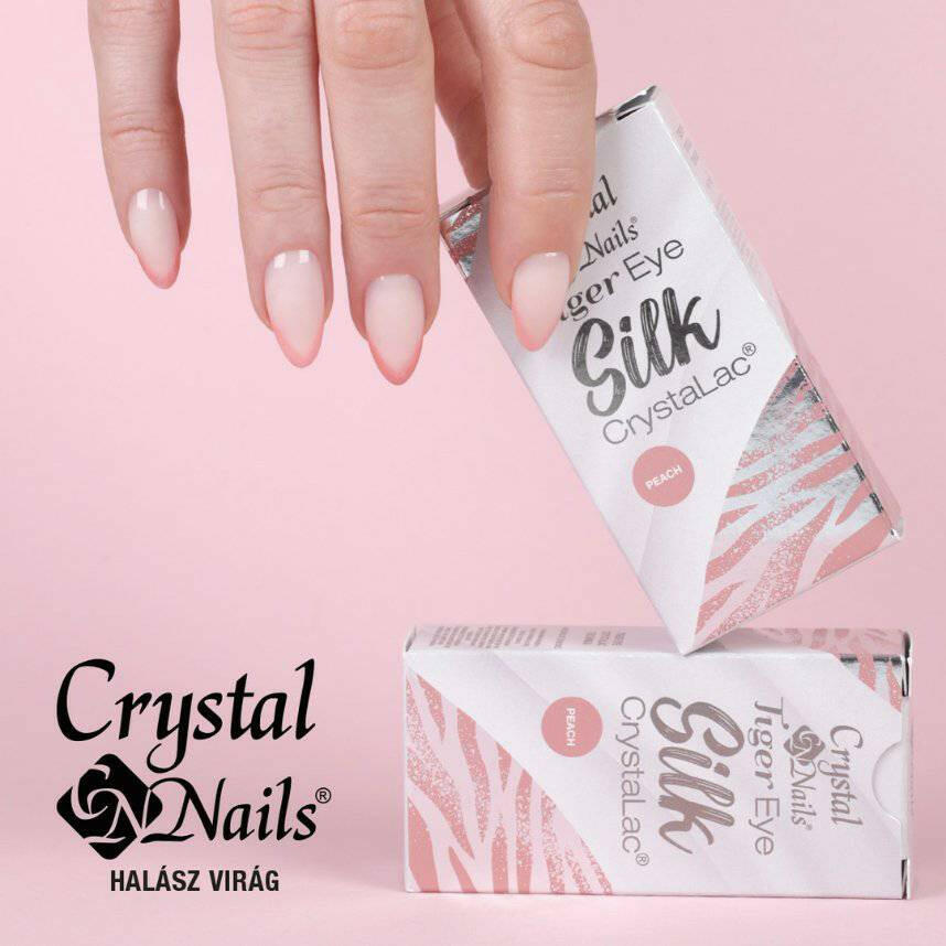 Silk Tiger Eye Gel Polish by Crystal Nails