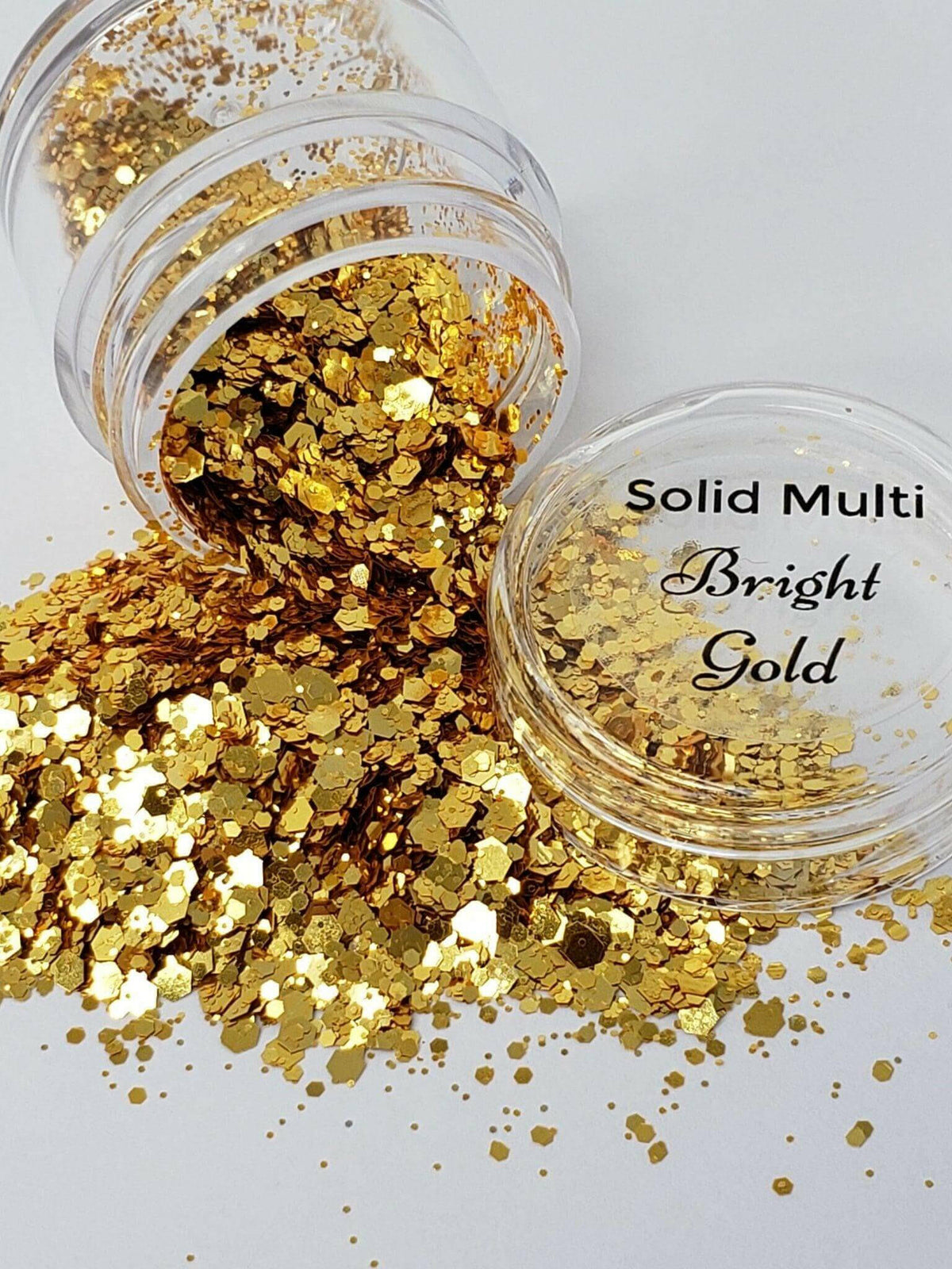 Solid Multi Bright Gold, Glitter (328) - thePINKchair.ca - Glitter - thePINKchair nail studio