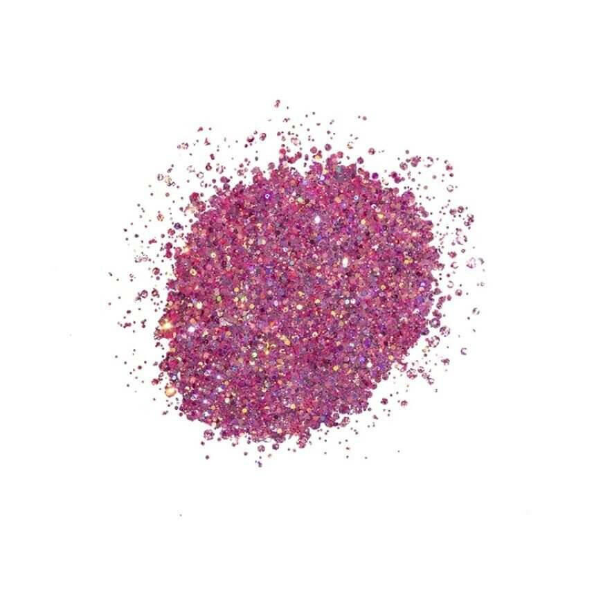 SP266, Pink Confetti Sprinkle On Glitter by Kiara Sky - thePINKchair.ca - Glitter - Kiara Sky