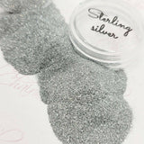 Sterling Silver, Glitter(345) - thePINKchair.ca - Glitter - thePINKchair nail studio