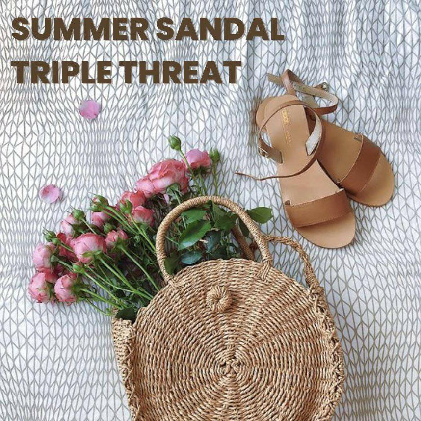 Summer Sandal Triple Threat by PodoExpert - thePINKchair.ca - Pedicure - Neubourg Health