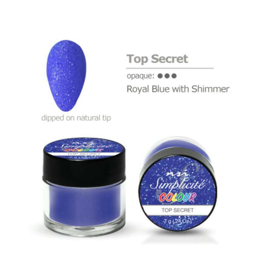 Top Secret Simplicite PolyDip/Acrylic Colour Powder by NSI - thePINKchair.ca - Acrylic Powder - NSI