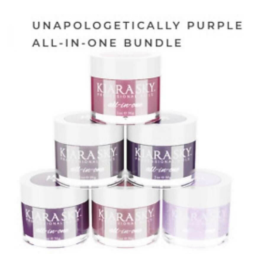 Unapologetically Purple All-in-One Powder by Kiara Sky - thePINKchair.ca - Acrylic Powder - Kiara Sky