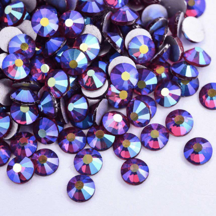 Violet AB Mixed Sizes Rhinestones by thePINKchair - thePINKchair.ca - Rhinestone - thePINKchair nail studio