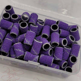 XCoarse Purple Sanding Band - 60grit - thePINKchair.ca - efile bit - thePINKchair nail studio