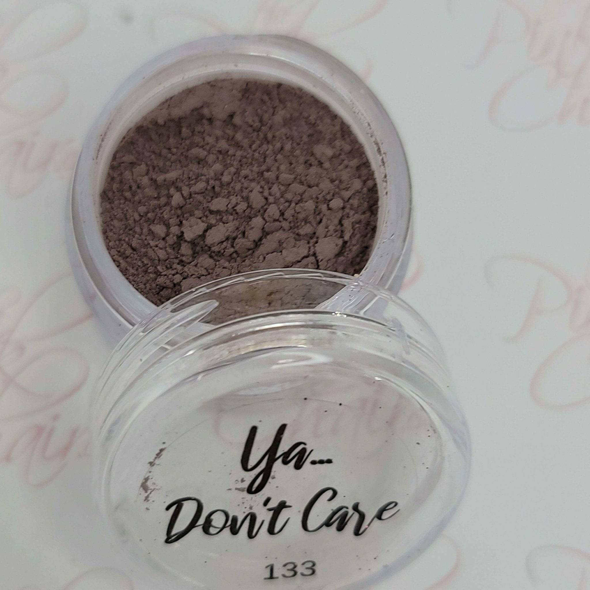 Ya... Don't Care, Pigment by thePINKchair - thePINKchair.ca - Nail Art - thePINKchair nail studio